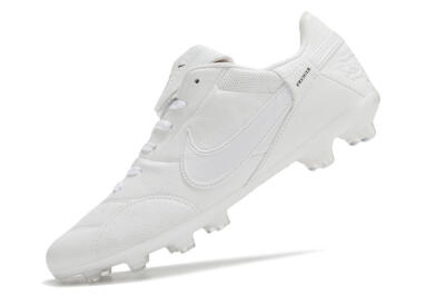 Nike Premier 3 FG Low-Tops Soccer Cleats - White/Black