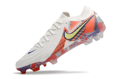 Nike Phantom Luna 2 Elite Olympics 2024 FG Low-Tops Soccer Cleats - White/Multicolor