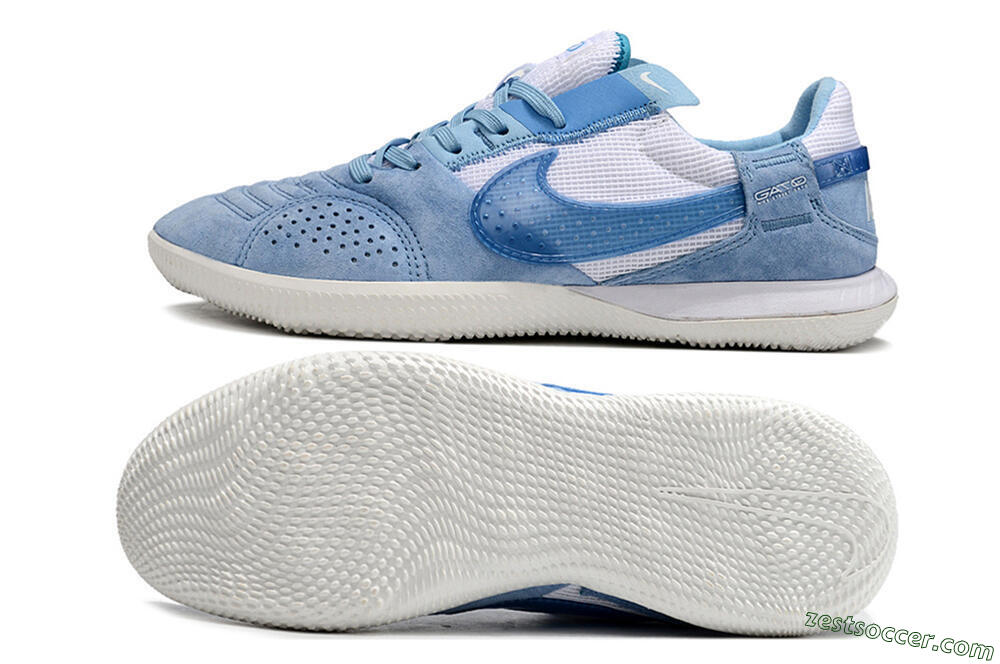 Nike Street Gato IC Low-Tops Soccer Shoes - Blue/White 1