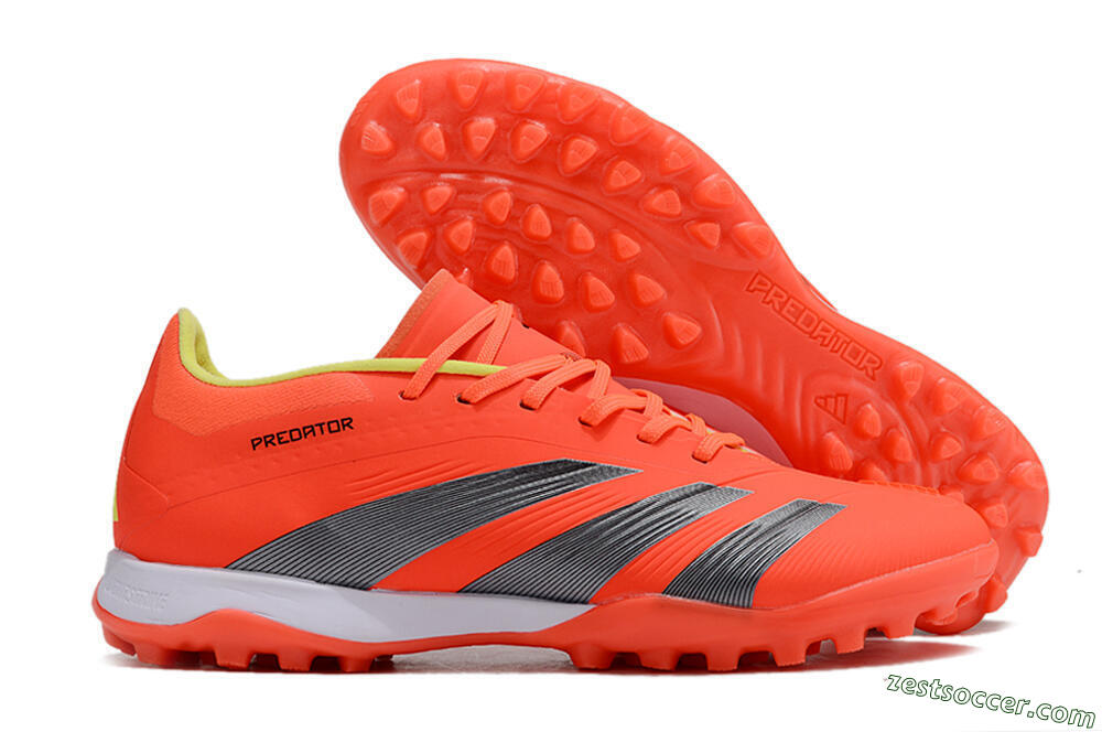 Adidas Predator Elite TF Low-Tops Soccer Shoes - Red/Black/White 0