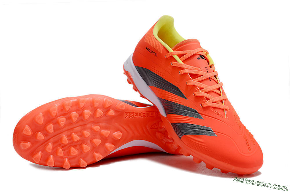 Adidas Predator Elite TF Low-Tops Soccer Shoes - Red/Black/White 3