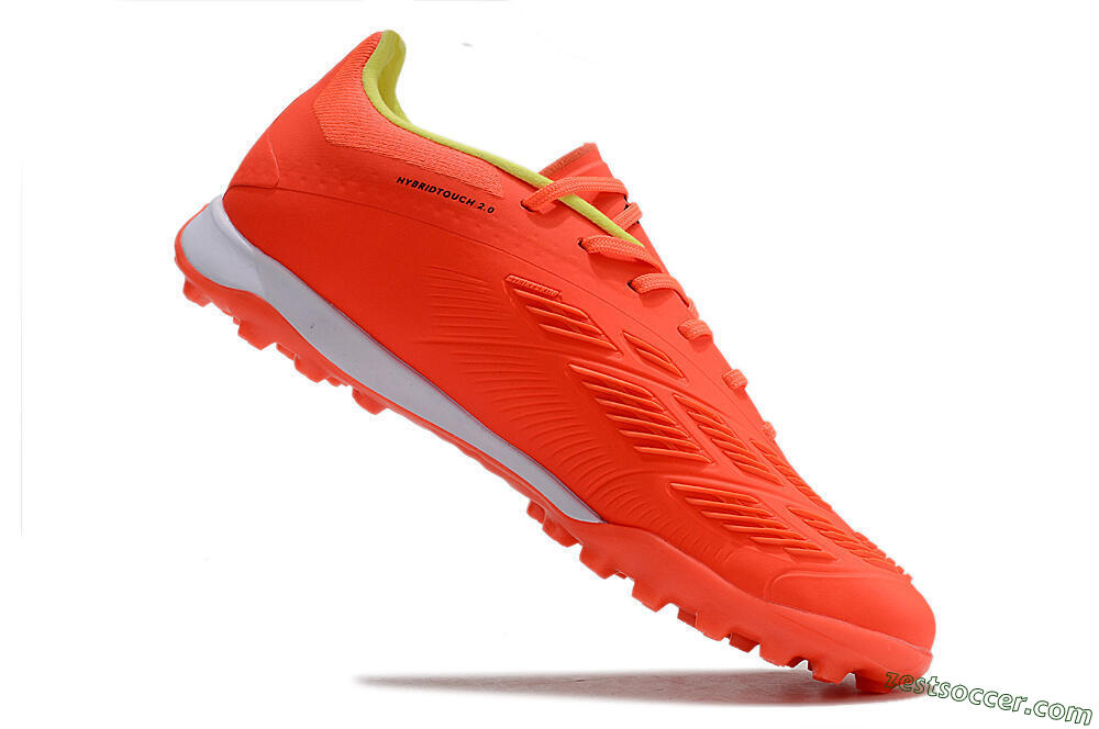 Adidas Predator Elite TF Low-Tops Soccer Shoes - Red/Black/White 4