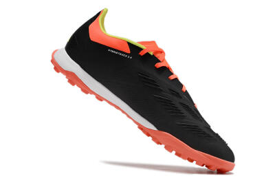 Adidas Predator 24 Elite TF Low-Tops Soccer Shoes - Black/White/Orange