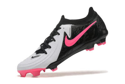 Nike Phantom Luna Elite NU FG Low-Tops Soccer Cleats - White/Black/Pink