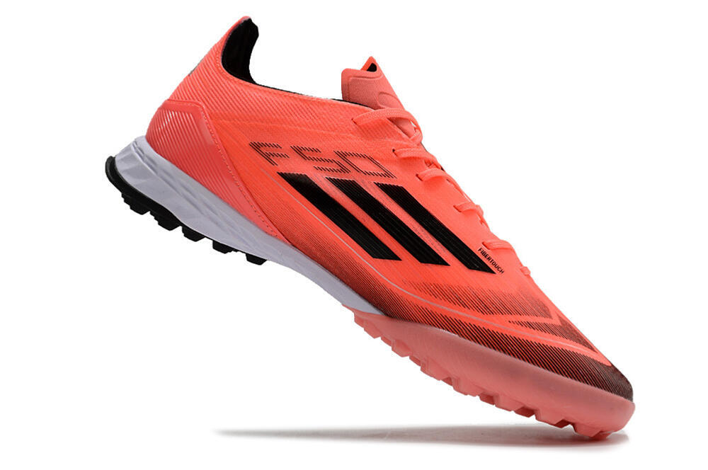 Adidas F50 Adizero TF Low-Tops Soccer Shoes - Red/Black/White 4