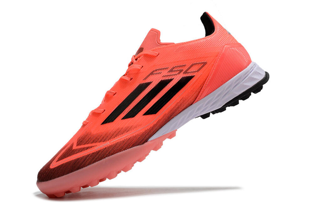 Adidas F50 Adizero TF Low-Tops Soccer Shoes - Red/Black/White 5