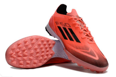 Adidas F50 Adizero TF Low-Tops Soccer Shoes - Red/Black/White