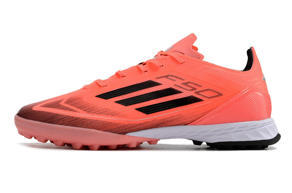 Adidas F50 Adizero TF Low-Tops Soccer Shoes - Red/Black/White 2