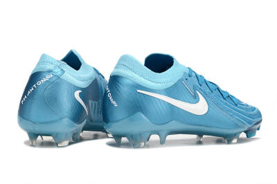 Nike Phantom Luna Elite NU FG Low-Tops Soccer Cleats - Light Blue/White