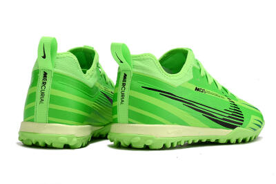 Nike Air Zoom Mercurial Vapor 15 Pro TF Low-Tops Soccer Shoes - Green/Black/Yellow
