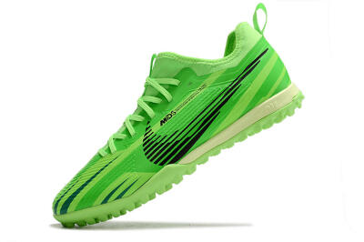 Nike Air Zoom Mercurial Vapor 15 Pro TF Low-Tops Soccer Shoes - Green/Black/Yellow