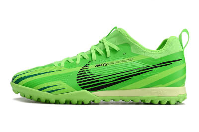 Nike Air Zoom Mercurial Vapor 15 Pro TF Low-Tops Soccer Shoes - Green/Black/Yellow