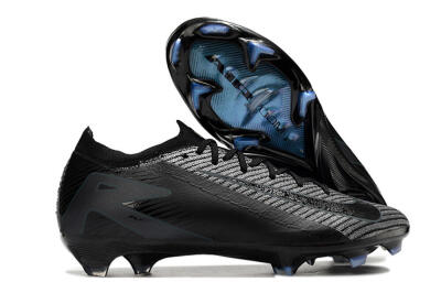 Nike Air Zoom Mercurial Vapor 16 Elite FG Low-Tops Soccer Cleats - Black/Black/Blue