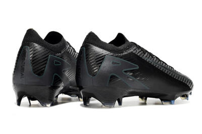 Nike Air Zoom Mercurial Vapor 16 Elite FG Low-Tops Soccer Cleats - Black/Black/Blue