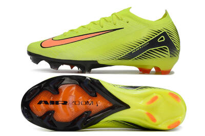 Nike Air Zoom Mercurial Vapor 16 Elite FG Low-Tops Soccer Cleats - Yellow/Orange/Black