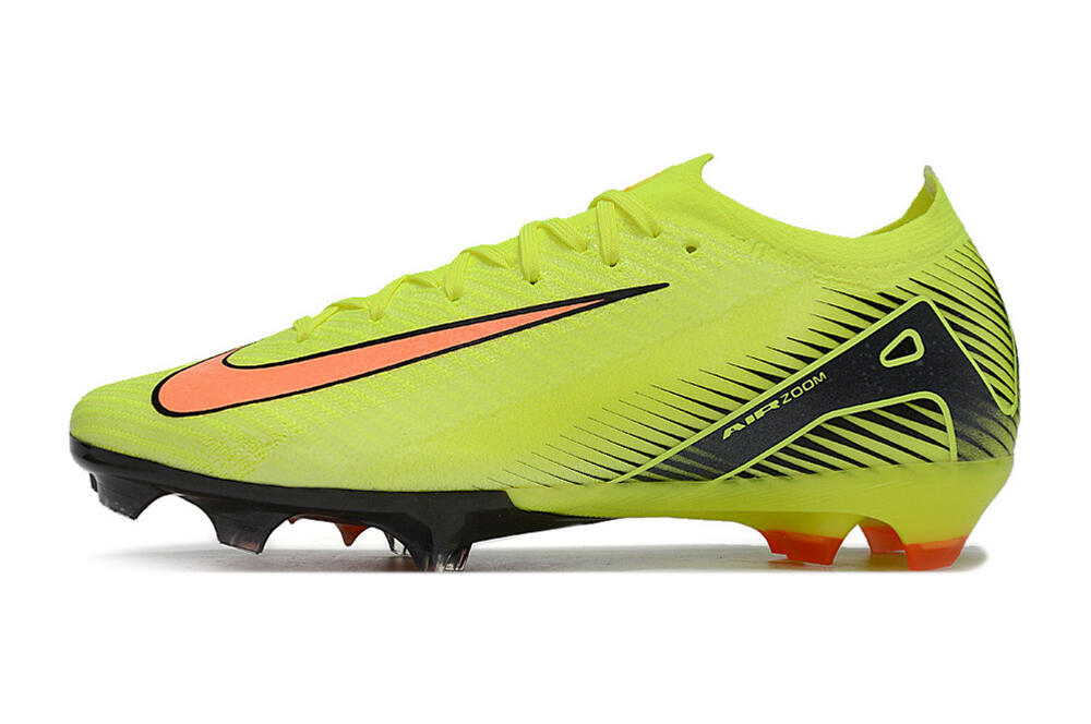 Nike Air Zoom Mercurial Vapor 16 Elite FG Low-Tops Soccer Cleats - Yellow/Orange/Black 2