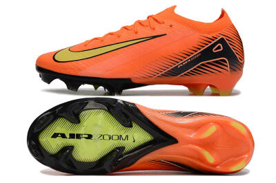 Nike Air Zoom Mercurial Vapor 16 Elite FG Low-Tops Soccer Cleats - Orange/Yellow/Black