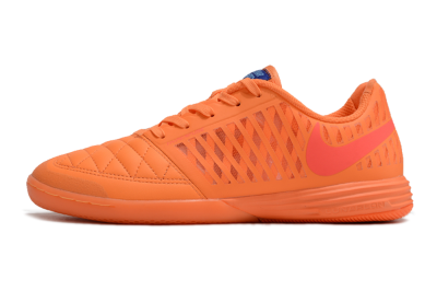 Nike Lunar Gato 2 IC Low-Tops Soccer Shoes - Orange/Black/Red