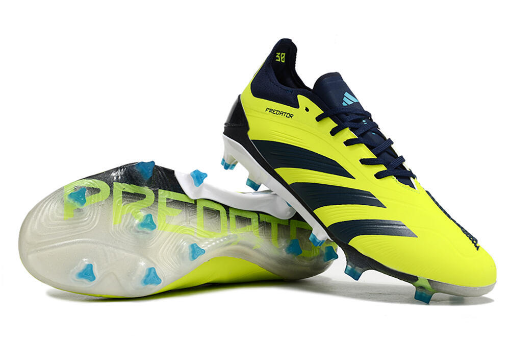 Adidas Predator Accuracy Elite FG High-Tops Soccer Shoes - Yellow/Black 3