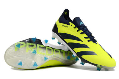 Adidas Predator Accuracy Elite FG High-Tops Soccer Shoes - Yellow/Black