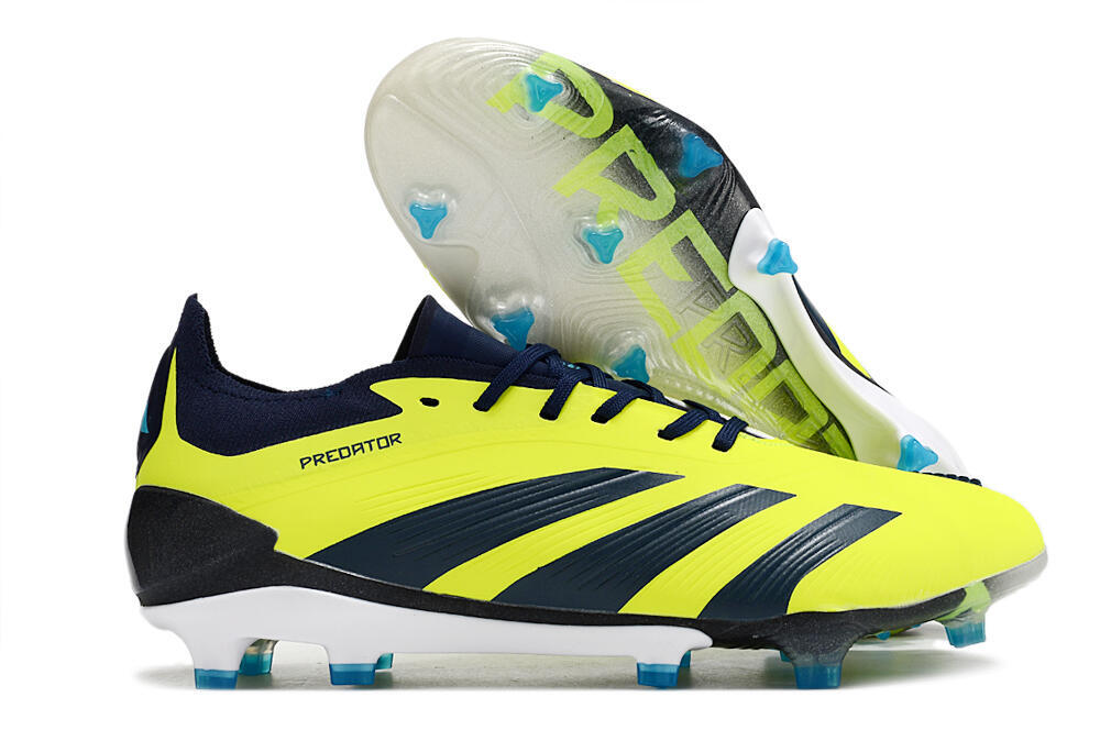 Adidas Predator Accuracy Elite FG High-Tops Soccer Shoes - Yellow/Black 0