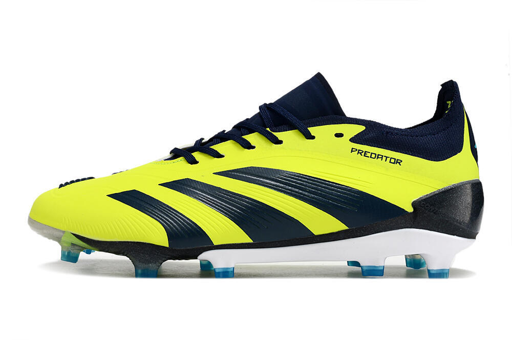 Adidas Predator Accuracy Elite FG High-Tops Soccer Shoes - Yellow/Black 2