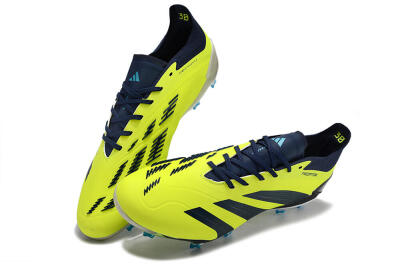 Adidas Predator Accuracy Elite FG High-Tops Soccer Shoes - Yellow/Black
