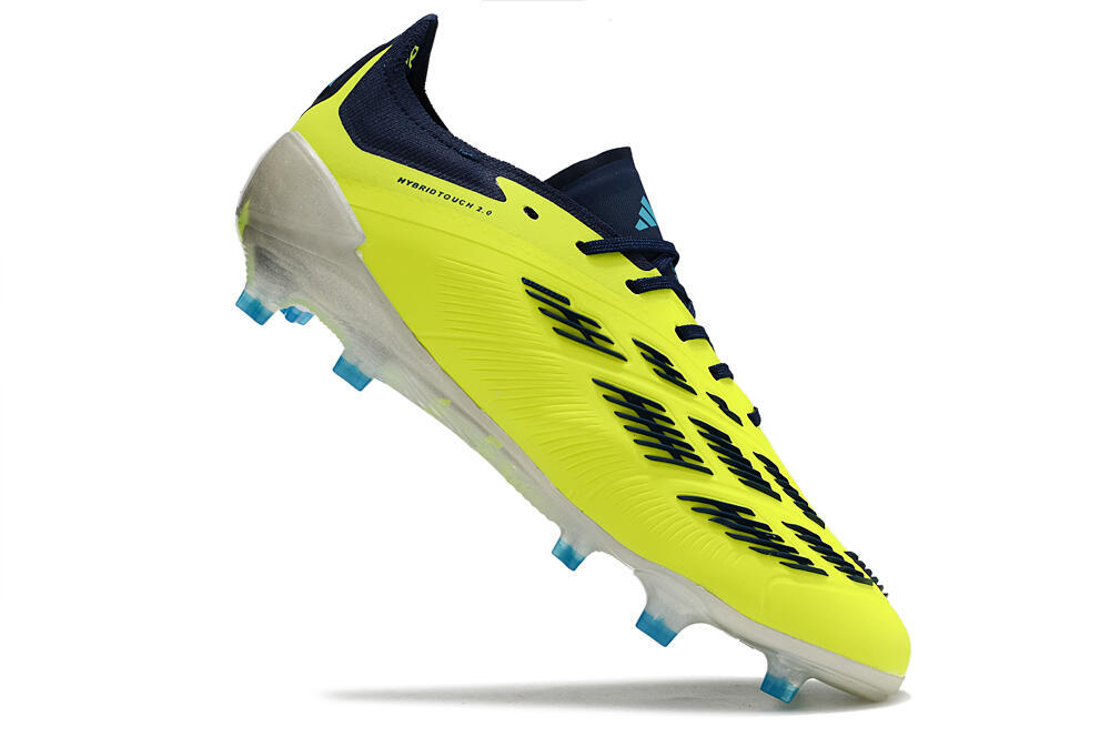 Adidas Predator Accuracy Elite FG High-Tops Soccer Shoes - Yellow/Black 5