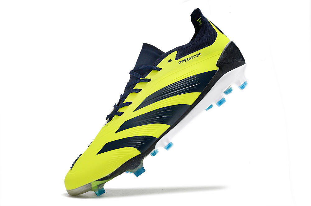 Adidas Predator Accuracy Elite FG High-Tops Soccer Shoes - Yellow/Black 6