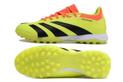 Adidas Predator 24 Elite TF Low-Tops Soccer Shoes - Yellow/Black/Red