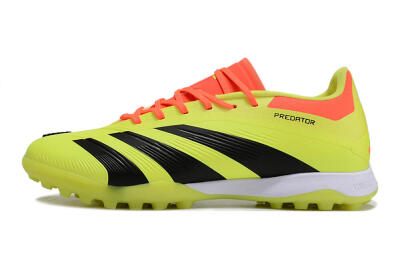 Adidas Predator 24 Elite TF Low-Tops Soccer Shoes - Yellow/Black/Red
