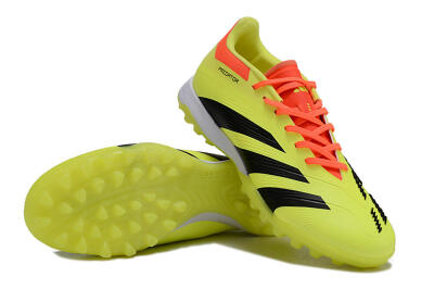 Adidas Predator 24 Elite TF Low-Tops Soccer Shoes - Yellow/Black/Red