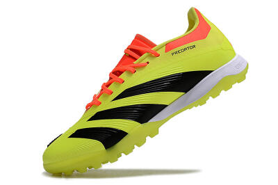 Adidas Predator 24 Elite TF Low-Tops Soccer Shoes - Yellow/Black/Red