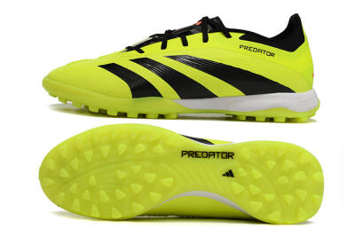 Adidas Predator 24 Elite TF Low-Tops Soccer Shoes - Yellow/Black/White