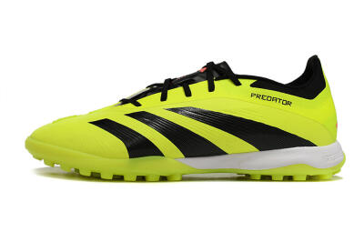 Adidas Predator 24 Elite TF Low-Tops Soccer Shoes - Yellow/Black/White