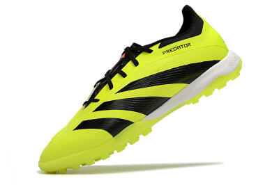 Adidas Predator 24 Elite TF Low-Tops Soccer Shoes - Yellow/Black/White