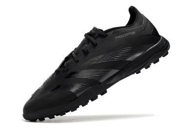Adidas Predator 24 Elite TF Low-Tops Soccer Shoes - Black/Silver/Black