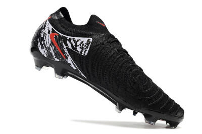 Nike Phantom Luna Elite NU FG Low-Tops Soccer Cleats - Black/Red/White