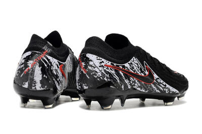 Nike Phantom Luna Elite NU FG Low-Tops Soccer Cleats - Black/Red/White
