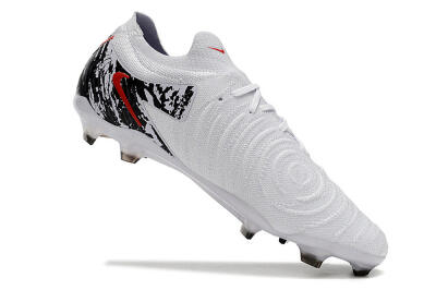 Nike Phantom Luna Elite NU FG Low-Tops Soccer Cleats - White/Red/Black