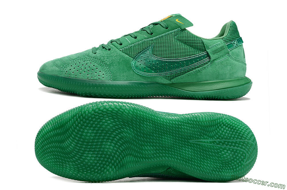 Nike Street Gato IC Low-Tops Soccer Shoes - Green/Green/Green 1