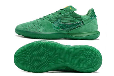 Nike Street Gato IC Low-Tops Soccer Shoes - Green/Green/Green