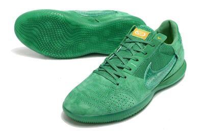 Nike Street Gato IC Low-Tops Soccer Shoes - Green/Green/Green