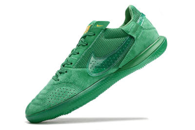 Nike Street Gato IC Low-Tops Soccer Shoes - Green/Green/Green