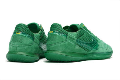 Nike Street Gato IC Low-Tops Soccer Shoes - Green/Green/Green