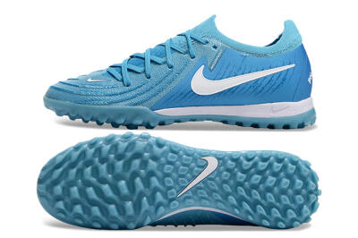 Nike Phantom Luna Elite TF Low-Tops Soccer Shoes - Jade/White/Blue