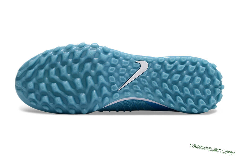 Nike Phantom Luna Elite TF Low-Tops Soccer Shoes - Jade/White/Blue 6