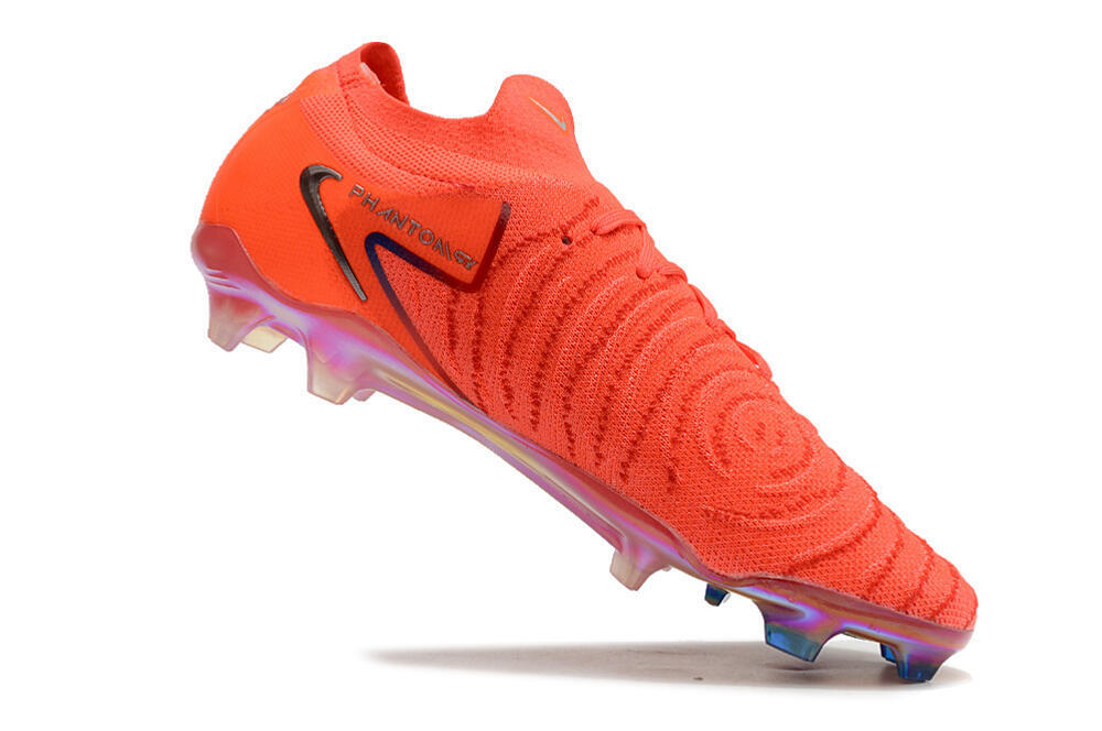 Nike Phantom Luna Elite FG Low-Tops Soccer Cleats - Red/Blue/Gold 4