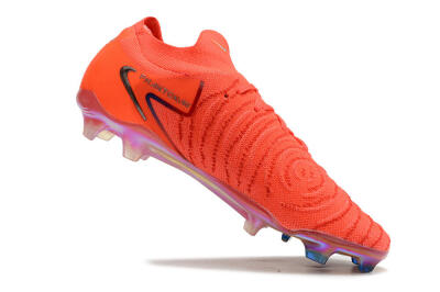 Nike Phantom Luna Elite FG Low-Tops Soccer Cleats - Red/Blue/Gold
