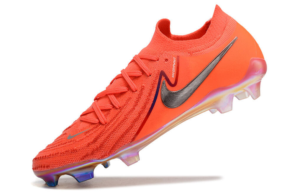 Nike Phantom Luna Elite FG Low-Tops Soccer Cleats - Red/Blue/Gold 5